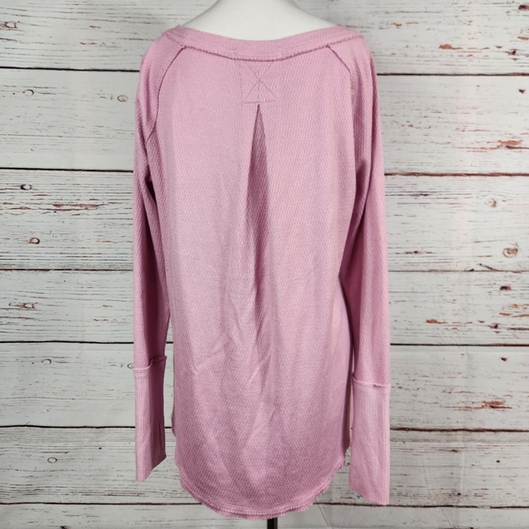 FREE PEOPLE Snowy Thermal Pink (S) - Picture 5 of 7